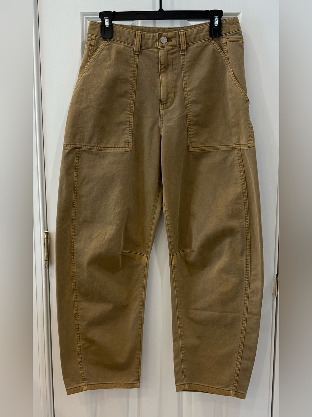GAP 100% Cotton Barrel Jeans, 2 🤎